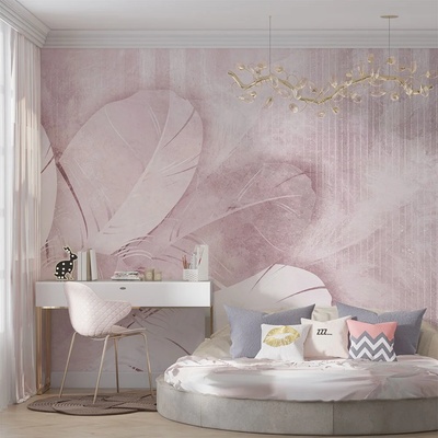 Art Gift Decor Фототапет шарени пера