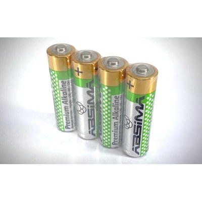 Absima AA alkalické batérie 1,5V, balenie 4 ks