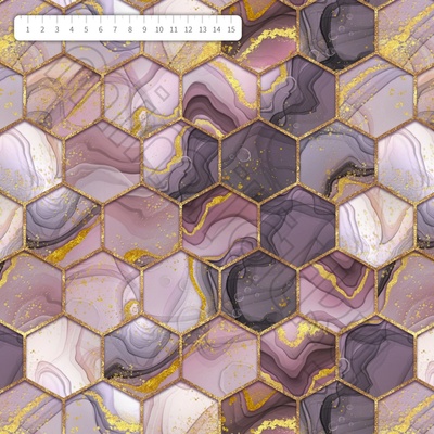 Hexagon pink úplet by MIMI [supreme]
