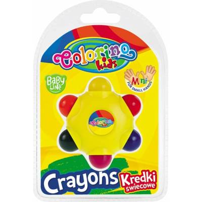 Dětské voskovky ve tvaru hvězdy od Colorino