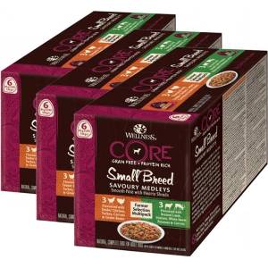 Wellness Core Dog Small Breed Фермерски избор 3 x (6 x 85 г)