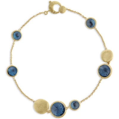 Marco Bicego zlatý s Modrým Topazem Jaipur MB70087