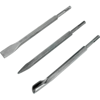 EXTOL CRAFT sekáče SDS PLUS, sada 3ks, 250mm 23950