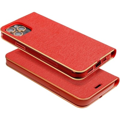 Pouzdro Forcell Luna Xiaomi Redmi 10, červené