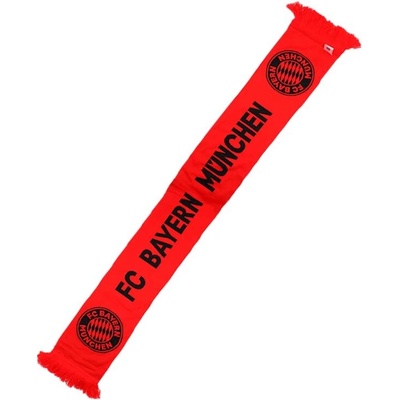Fan-shop šála BAYERN MNICHOV červené čierne