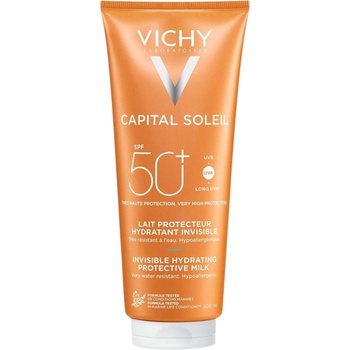 Vichy Capital Soleil Слънцезащитно мляко за лице и тяло, SPF50+, 300 ml