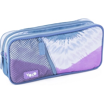 YOLO Несесер Yolo - Purple vibes, с 2 ципа (121274-165-69)