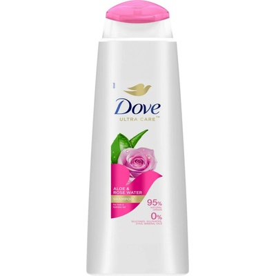 Dove Aloe Vera & Rose Šampon na vlasy 400 ml