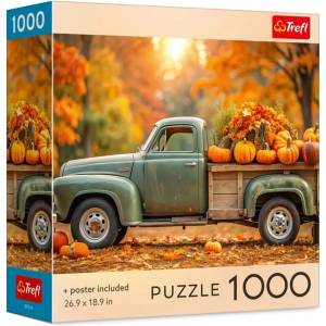 Trefl Пъзел Trefl от 1000 части - Есенен автомобил (99234)