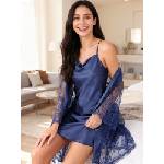 Passion Crownelle Sleepwear Blue L