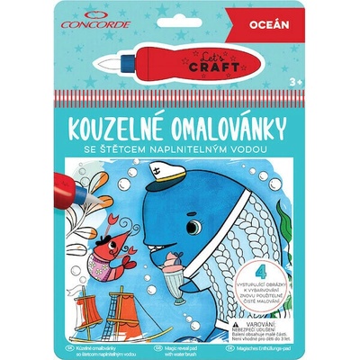 Vodové omalovánky Oceán