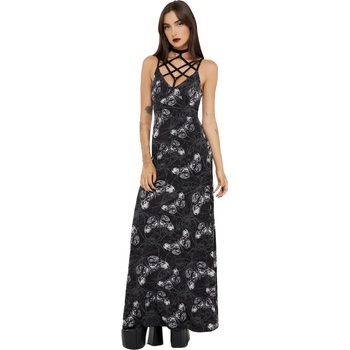 KILLSTAR Дамска рокля KILLSTAR x ALCHEMY - Spidrasica's Web - Black - KSRA013371