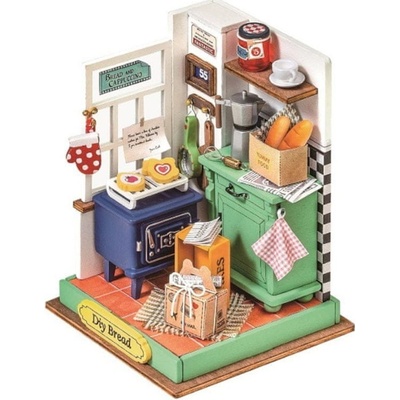 Robotime miniatúra domčeka Popoludňajšie pečenie