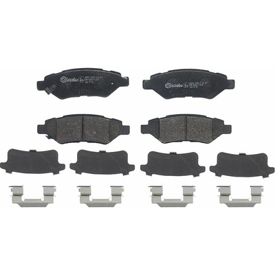 Sada brzdových platničiek kotúčovej brzdy BREMBO P 09 014 P 09 014