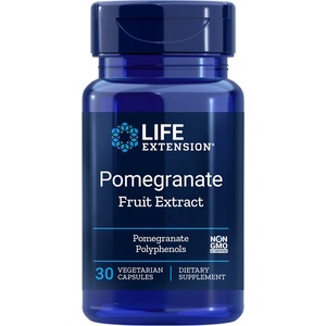 Life Extension Нар (плод) (Pomegranate Fruit Extract), 30 капсули (00956 LE)