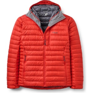 Rab Мъжко пухено яке Rab Microlight Alpine Hoody Down jacket - Dark Horizon - размер XL (004-7610-0314)