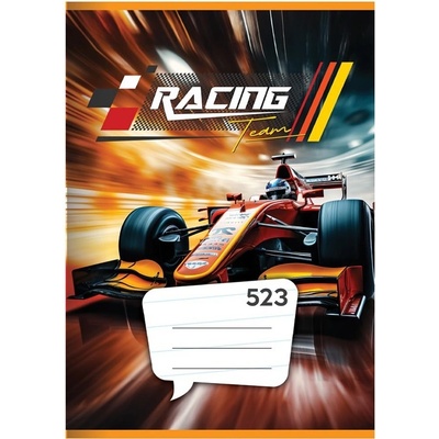 Junior Školní sešit A5 523 formule Racing Team linkovaný