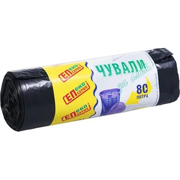 Image 1 of Чувал 80Л 70х90 hd - ролка/звезда (1322)