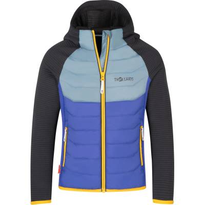 TROLLKIDS Детско поларено яке Trollkids Kid's Sirdal Jacket Synthetic jacket - Black / Steel Blue / Ultramarine - размер 110 (EU) (703-3872-0614)