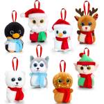 Keel Toys Плюшена коледна играчка за елха Keel toys, асортимент (SX1104) - ozone