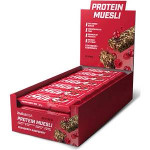 BioTechUSA Протеинови мюсли кутия / 28 x 30 г - Лешник / 1 кг