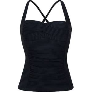 Protest Дамски танкиен (бански) Protest Women's MIXCamo Tankini Top B&C-Cup Bikini top - True Black - размер 38 (150-4321-0119)