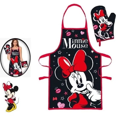 Euroswan Dámska zástera s chňapkou Minnie Mouse Disney