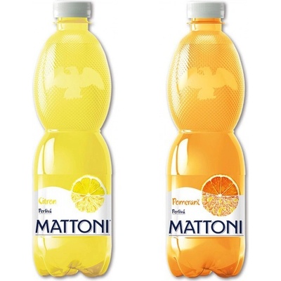 Mattoni citron perlivá 12 x 0,5 l