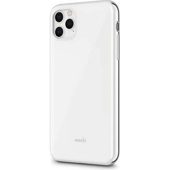 Moshi iGlaze SnapToª Case - хибриден удароустойчив кейс за iPhone 11 Pro Max (бял)
