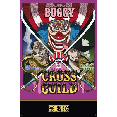 One Piece Plagát Maxi - Cross Guild 91,5 x 61 cm