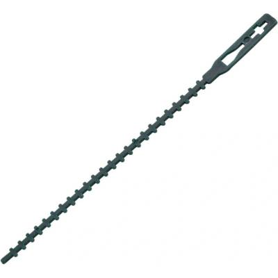 DEMA Plastové pásiky na viazanie rastlín 130 mm, zelené, 50 ks