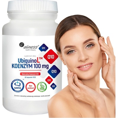 Aliness UbiquinoL prírodný koenzým Q10 60 veg. kapsúl