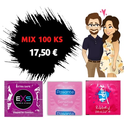 Pasante a EXS mega balíček mix 100 ks