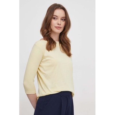 Sisley Тениска Sisley в жълто (3QU4L100M)