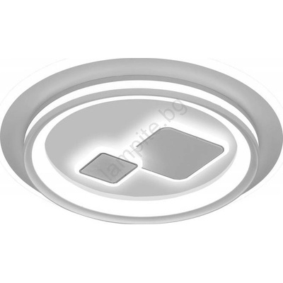 Italux cln-52185a-wh - димируем led плафон parco led/55w/230v Ø 50 см бял + дистанционно управление (it0678)