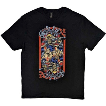 Anthrax Риза Evil King Unisex Black 2XL (ANTHTEE17MB05)