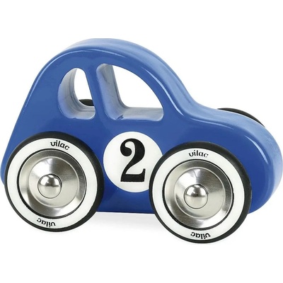 Vilac Autíčko dřevěné Swing Car modré 2299B
