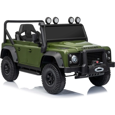 Beneo Elektrické autíčko Land Rover Defender 110 SVX 12V zelená