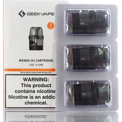 Geekvape Wenax H1 Pod 1,4 ohm Pack 3