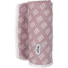 LODGER Swaddler Tribe Muslin Rose