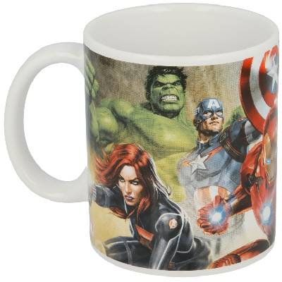 CurePink: | Keramický hrnek Marvel|Avengers: Dust (objem 315 ml) [02831]