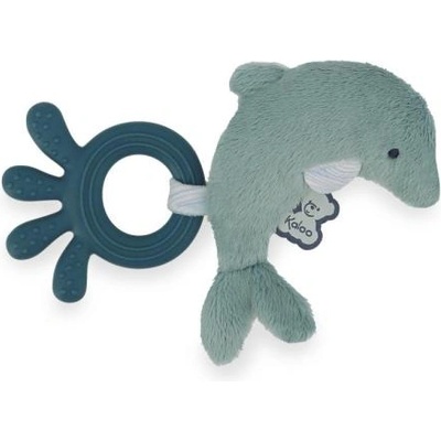 Kaloo Petit Calme Природна гумена гризалка Делфин