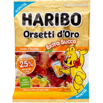 Haribo Zlaté medvedíky Extra šťavnaté 150 g