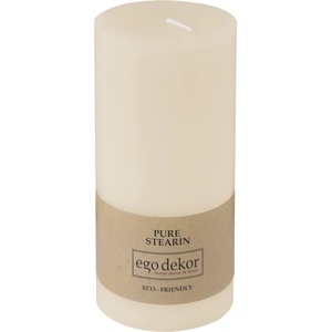 Ego dekor Кремаво бяла свещ Friendly, време на горене 50 ч. Eco - Eco candles by Ego dekor (ZBC-3771056)