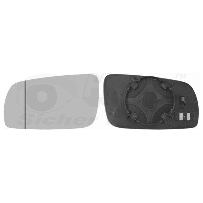 Sklo pro zpětné zrcátko VAN WEZEL 7625831