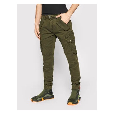 Alpha Industries Текстилни панталони Combat 126215 Зелен Slim Fit (Combat 126215)