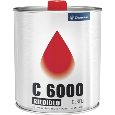 Chemolak Nitroředidlo C 6000 CERED acetonové, aceton 10,0 l