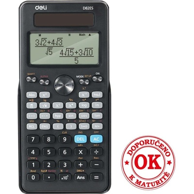 DELI GROUP CO., LTD. Kalkulačka vědecká DELI ED82ES