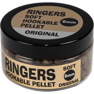 Ringers Mäkčené Pelety Soft Hooks Pellets 65g 6mm F1 Sweet