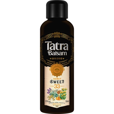 Tatra Balsam Sweet miniatúrka 33% 0,05 l (čistá fľaša)